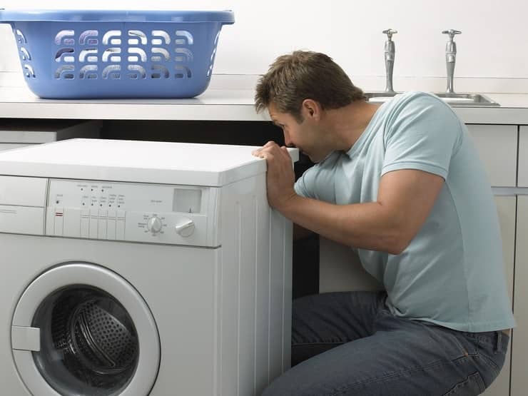 Установка стиральной машины в частном доме